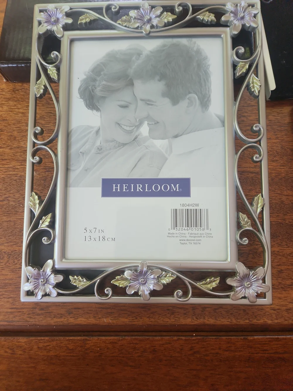 Decorative Floral Silver Photo Frame +4  OtherSilverPlated Frames
